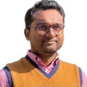 Abhijit Das. Portrait.